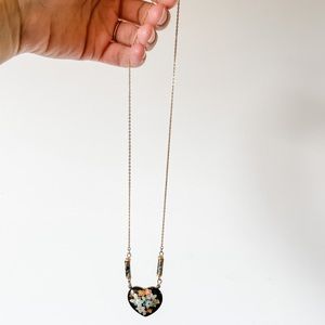 Floral Heart Necklace